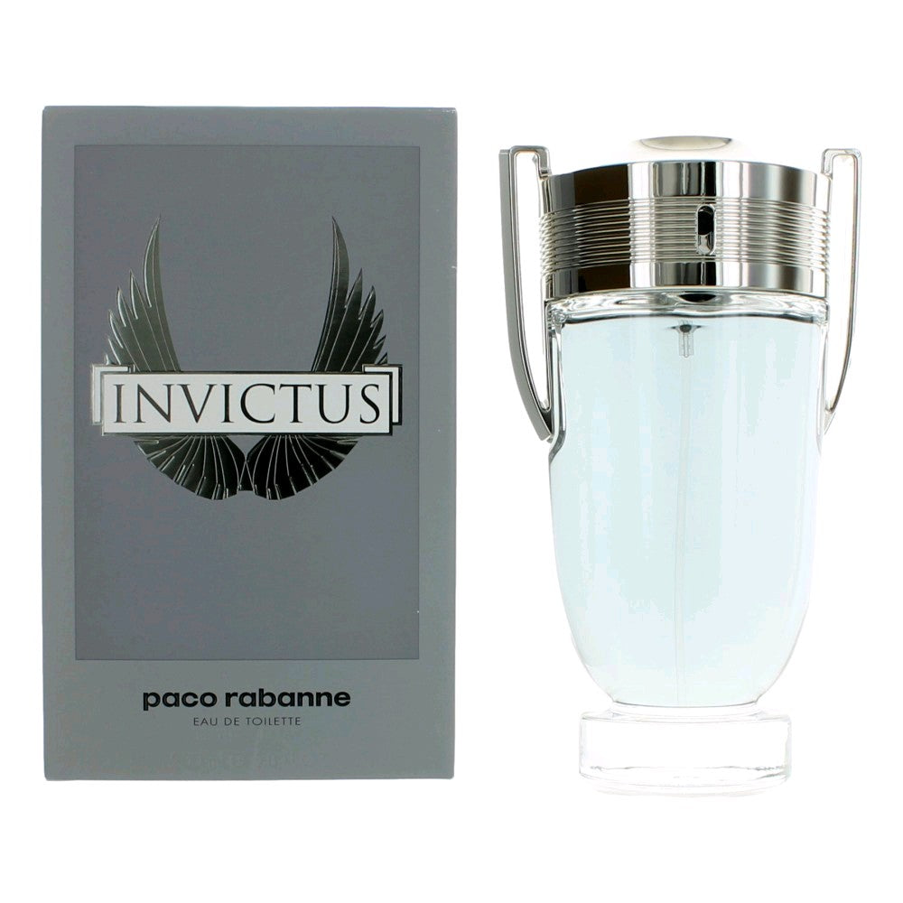 Bottle of Invictus by Paco Rabanne, 6.8 oz Eau De Toilette Spray for Men